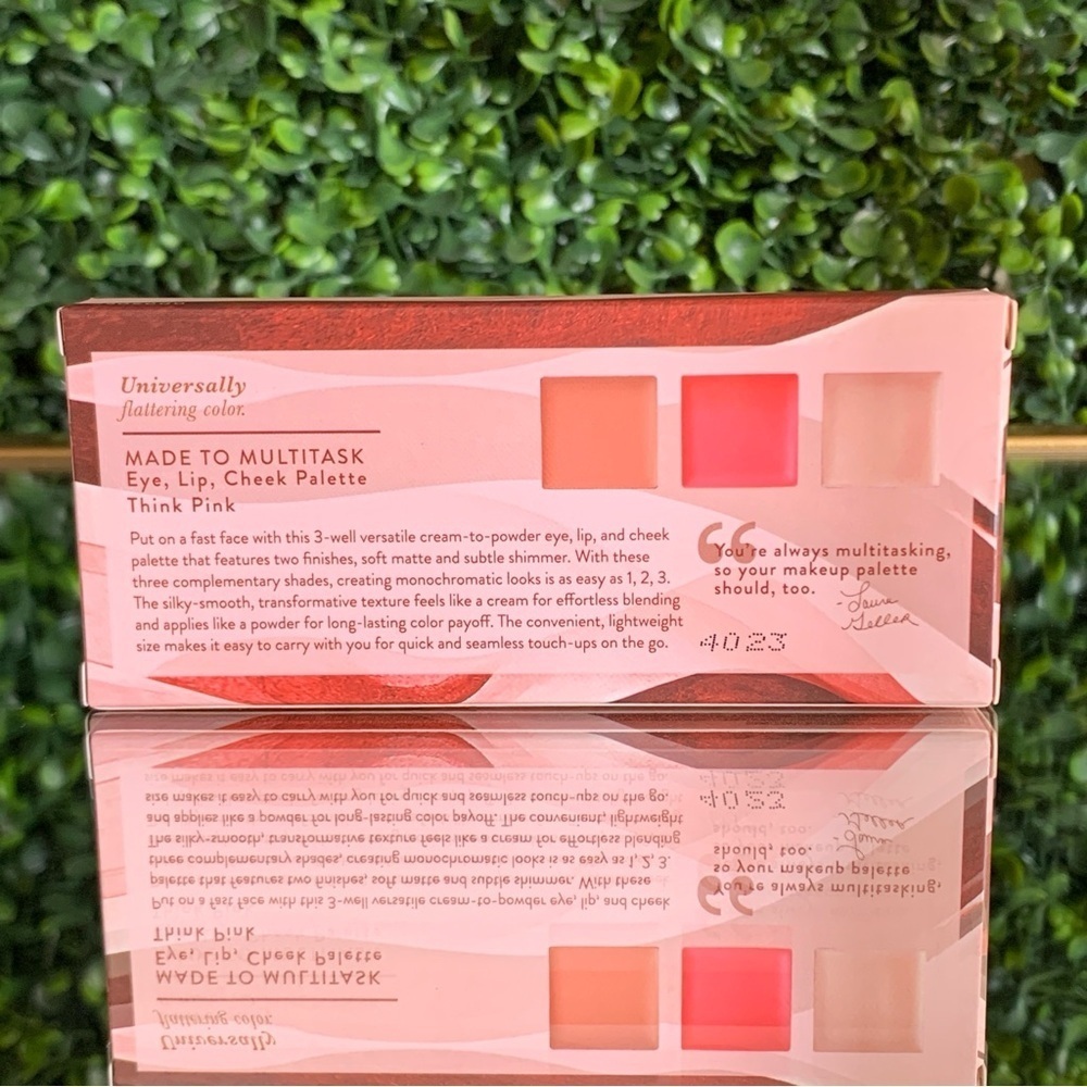 Laura Geller THINK PINK Palette | NEW | Made to Multitask Cream to Powder Trio - Picture 6 of 13